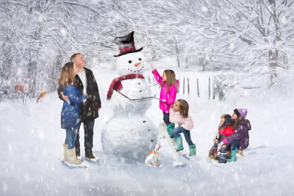 Magical Snowman Portrait Experience, Winter Photos, Winter Wonderland, Snow Day, Snowball Fight, Sleigh Ride, Holiday Photo Session, Holiday Portraits, Storytelling Photography, Children’s Photography, Family Photographer, Childhood Memories, Family Legacy, Fleeting Childhood Moments, Fine Art Portraits, Wall Portraits, Wall Art, Childhood Dreams, Children, Family, Pets, Dogs, Cats, Family Traditions, Storytelling, Make Memories, Photos, Pictures, Photo Session, Digital Art, ArtCafe Photography, ArtCafe Studios, Ashburn VA Photographer, Loudoun County VA Photographer, Fairfax County VA Photographer, Northern VA Photographer