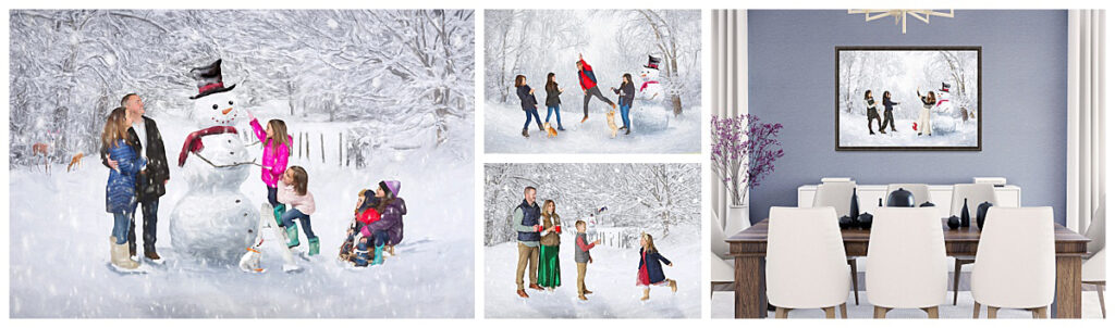 Magical Snowman Portrait Experience, Winter Photos, Winter Wonderland, Snow Day, Snowball Fight, Sleigh Ride, Holiday Photo Session, Holiday Portraits, Storytelling Photography, Children’s Photography, Family Photographer, Childhood Memories, Family Legacy, Fleeting Childhood Moments, Fine Art Portraits, Wall Portraits, Wall Art, Childhood Dreams, Children, Family, Pets, Dogs, Cats, Family Traditions, Storytelling, Make Memories, Photos, Pictures, Photo Session, Digital Art, ArtCafe Photography, ArtCafe Studios, Ashburn VA Photographer, Loudoun County VA Photographer, Fairfax County VA Photographer, Northern VA Photographer
